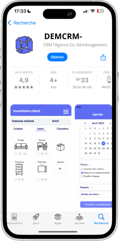 mobile app